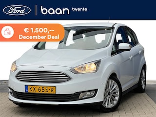 Ford C-MAX 1.0 Titanium | Navigatie | Apple Carplay | Keyless | Verw. voorruit | PDC rondom | Cruise C. | Climate C.