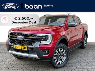 Ford Ranger Wildtrak Double Cab PHEV 281 PK | 5 zitplaatsen | Elektr. rollertop | 3.500 KG Trekhaak |