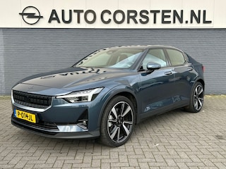 Polestar 2 Long Range 78kWh SOH 92% Leder Panoramadak Adap.Cruise Trekhaak Harman/Kardon®-Audio Memory Apple Carplay Android Auto Navi Ecc Stoel+Stuur+Achterbankverwarming Pdc Elek.Achterklep Lane Assist BLIS Road Sign Info 1e Eigenaar Origineel Nederlandse Auto