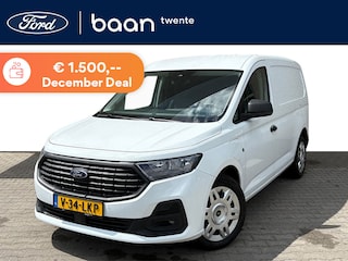 Ford Transit Connect 1.5 Turbo 150pk PHEV L2 Trend | Frozen white | Uit voorraad leverbaar | Trekhaak | Pdc | Cruise control | Navigatie