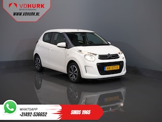 Citroën C1 1.0 e-VTi Shine ZEER NETTE AUTO/ NL Auto/ Weinig Km/ Navi/ Cruise/ LMV/ Airco/ Camera