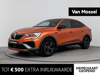 Renault Arkana 1.6 E-Tech Hybrid 145Pk R.S. Line | Navigatie | Bose Geluidssysteem | Climate Control | Cruise Control Adaptief | Apple Carplay/Android Auto | Trekhaak Wegklapbaar | Parkeersensoren incl. Camera | Stoel-en Stuurwielverwarming |