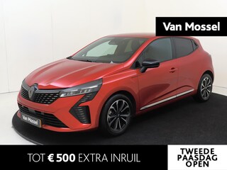 Renault Clio TCe 90 GPF Techno | EASY LINK navigatiesysteem met Apple CarPlay & Android Auto | Achteruitrijcamera + sensoren | Climate control | 16" Lichtmetalen velgen | Metaalkleur |