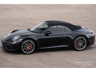 Porsche 911 Cabrio 3.0 Carrera 4 S sportuitlaat, sportstoelen