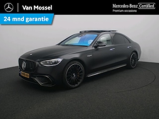 Mercedes-Benz S-klasse AMG 63 S E Performance / Premium Plus/ Burmester 4D/ MANUFAKTUR int+ext/ Keramisch/ Entertainment Achter/ 21 inch/ Carbon/ Achterasbesturing