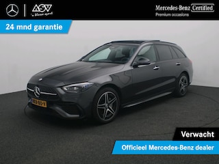 Mercedes-Benz C-klasse Estate 300 e Star Edition AMG Line LIMITED Panoramadak, Nightpakket, stoelverwarming en ventilatie
