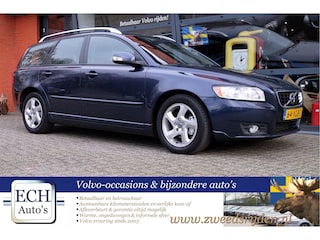 Volvo V50 D2 115 pk Limited Edition, Dealer onderhouden, Leer