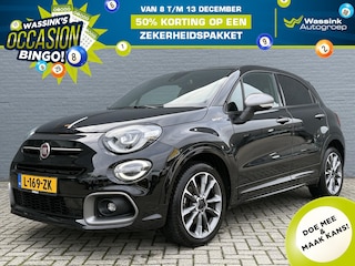 Fiat 500X 1.3 FireFly Turbo 150pk DCT Sport | All Season Banden | Navigatie | Lederen Bekleding | Achteruitrij Camera | Parkeer Sensoren Voor & Achter