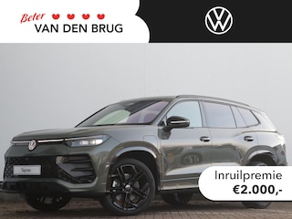 Volkswagen Tayron R-Line-Edition 1.5 eHybrid 200 kW / 272 pk SUV 6 v Trekhaak | B&O | Lederen Bekleding | 360 Camera | LED Matrix | Stoelverwarming en verkoeling | Assistance Pakket Plus | Black Style | Comfort Pakket Plus | Design Pakket | Interieur Style Pakket | Multimedia Pakket Plus | Travel Pakket