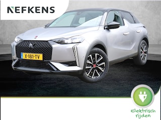 DS 3 E-Tense Performance Line 54 kWh 156pk | Camera voor en achter | Apple Carplay/Android Auto | Warmtepomp | Dodehoeksensoren