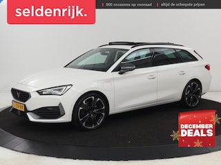 Cupra Leon 1.4 eHybrid VZ | 245pk | Panoramadak | Stoelverwarming | Camera | Carplay | Adaptive cruise | Keyless | Navigatie | 19'' | Sportstoelen | Full LED | PHEV | Plug In