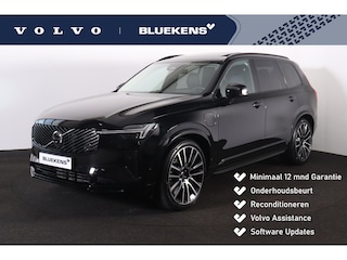Volvo XC90 T8 Recharge AWD Ultra Dark - Luchtvering - Panorama/schuifdak - IntelliSafe Assist & Surround - 360º Camera - Bowers & Wilkins audio - Verwarmde voorstoelen, stuur & achterbank - Parkeersensoren voor & achter - Elektr. bedienb. voorstoelen met geheugen - Geventileerde voorstoelen - Head up display - Draadloze tel. lader - Extra getint glas - Elektr. inklapbare trekhaak - 22' LMV