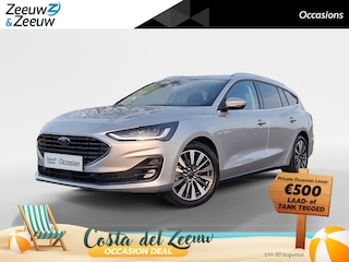 Ford Focus Wagon 1.0 EcoBoost Hybrid Titanium X | NL Auto | Winterpack | Climate Control | Camera | Pakeersensoren | Navigatie | DAB+ | B&O Audio | AGR-Bestuurdersstoel | Draadloze Apple Carplay&Android Auto |