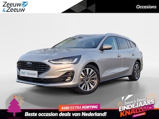 Ford Focus Wagon 1.0 EcoBoost Hybrid Titanium X | NL Auto | Winterpack | Climate Control | Camera | Pakeersensoren | Navigatie | DAB+ | B&O Audio | AGR-Bestuurdersstoel | Draadloze Apple Carplay&Android Auto |