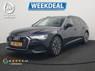 Audi A6 Avant 50 TFSI e quattro Advanced edition Plug In Hybrid 300pk Dealer O.H. PHEV | Adaptive Cruise | Lederen Sportstoelen Verwarmd | Stuur Verwarmd | Apple Carplay | Keyless | Virtual | Navigatie | DAB |