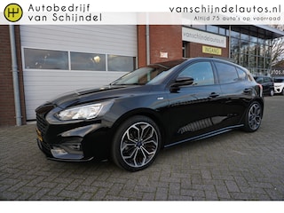 Ford Focus 1.0 ECOBOOST 126PK ST LINE BUSINESS ORIGINEEL NEDERLANDS LED NAVI ANDROID/APPLECARPLAY 18INCH STOEL+STUURVERWARMING TREKHAAK ECC AIRCO CRUISECONTROL PDC V+A BLUETOOTH ENZ...