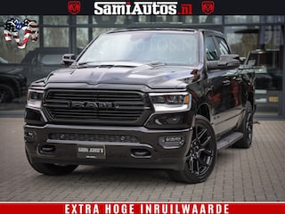 Dodge Ram 1500 LARAMIE SPORT 4X4 5.7 V8 | PRINS LPG | CAMERA | APPLE CARPLAY | 3500KG | FULL LED | CRUISE | MEMORY SEATS | LEDER | DUBBELE CABINE | CREWCAB Voorraad Nr: 2529 - 641277