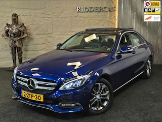 Mercedes-Benz C-klasse 180 Ambition AMG|GARANTIE|PANO|1E EIG|NAP|AUTOMAAT|STOELVERW|
