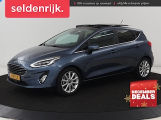 Ford Fiesta 1.0 EcoBoost Titanium X | Panoramadak | Stoel & stuurverwarming | Adaptive cruise | Camera | Carplay | Full LED | Blind Spot | Climate control | B&O Sound | Parkeerhulp | Navigatie