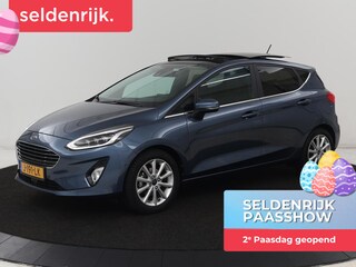 Ford Fiesta 1.0 EcoBoost Titanium X | Panoramadak | Stoel & stuurverwarming | Adaptive cruise | Camera | Carplay | Full LED | Blind Spot | Climate control | B&O Sound | Parkeerhulp | Navigatie
