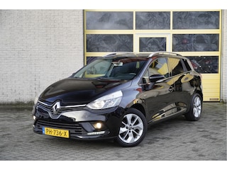 Renault Clio Estate 1.5 dCi Ecoleader Limited BJ2017 Lmv 16" | Led | Pdc | Navi | Trekhaak | Climate control | Cruise control | Extra getint glas