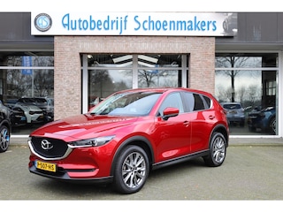Mazda CX-5 2.5 SkyActiv-G 194 GT-M HUD CAMERA TREKHAAK-AFN. STUUR+STOELVERW. CARPLAY NAVI DAB CRUISE 2xPDC 19"LMV