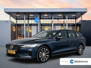 Volvo V60 T6 Recharge Plus Dark | 18" | Sportstoelen | 360 Camera | Trekhaak | Elektrisch verstelbare stoelen | Harman Kardon | Adaptieve cruise | BLIS | Stoel/stuur/achterbankverwarming