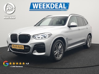 BMW X3 xDrive30e M Sport Plug In Hybrid 293pk Dealer O.H. PHEV | Trekhaak Af Fabriek | Head Up | Sportstoelen Verwarmd | Apple Carplay | Keyless | Blis | Sfeerverlichting | Virtual | Navigatie | DAB |