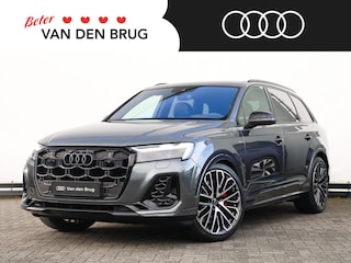 Audi Q7 55 TFSI e quattro Pro Line S | Verwarm baar stuurwiel + voorraam | HUD | Matrix LED | Trekhaak | Elektr. verstelbare voorstoelen + memory | Stoelverwarming v+a | 360° camera |