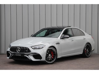 Mercedes-Benz C-klasse AMG 63 S E Performance | 680PK | Achterasbesturing | Head-up | Pano | Sfeerverlichting | Schaalstoelen | Keyless-go | Burmester | 2024.