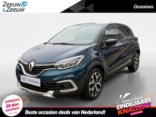 Renault Captur 1.3 TCe Intens AUTOMAAT NAVI AIRCO TREKHAAK CRUISE CONTROLE ANDROID AUTO CAMERA PARKEERSENSOREN ZEER MOOIE AUTO DEALER ONDERHOUDEN