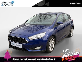 Ford Focus 1.0 Lease Edition NAVI AIRCO CRUISE CONTROLE 5 DEURS BLUETOOTH PARKEERSENSOREN ACHTER LM VELGEN ZEER MOOIE AUTO