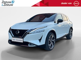 Nissan Qashqai 1.3 MHEV Xtronic Tekna Plus | Trekhaak met 1800KG trekgewicht | Navigatie | Massagestoelen | Adaptieve Cruise Control | El. Achterklep | 360 graden camera |