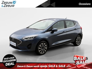 Ford Fiesta 1.0 EcoBoost Hybrid Titanium | Navigatie | Climate Control | Cruise Control | Apple Carplay/Android Auto | Lichtmetalen Velgen |