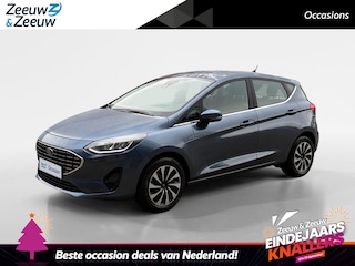 Ford Fiesta 1.0 EcoBoost Hybrid Titanium | Navigatie | Climate Control | Cruise Control | Apple Carplay/Android Auto | Lichtmetalen Velgen |