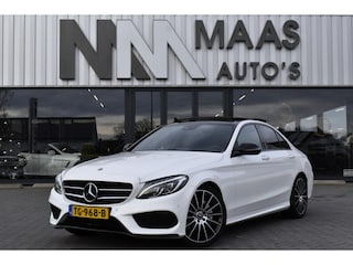 Mercedes-Benz C-klasse 180 AMG NIGHT PANORAMADAK 19 inch