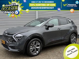 Kia Sportage 1.6 T-GDi 230pk Hybrid AT6 GT-Line | Elektrische Trekhaak | Schuif/Kanteldak | Stoel/Stuurwielverwarming | Dodehoek | Elektr. Stoelen |