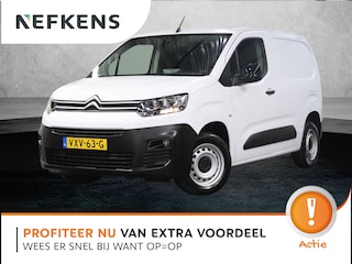 Citroën Berlingo 1.5 BlueHDi 100PK S&S L1 | 1ste Eigenaar | AppleCarplay/AndroidAuto | Parkeersensoren | Airco | Armsteun | Houtenlaadvloer | Cruise Control | Bluetooth | Mistlampen | Zijschuifdeur Rechts |