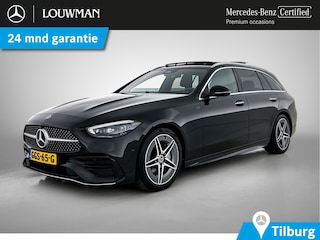 Mercedes-Benz C-klasse Estate 180 Star Edition AMG Panoramadak elct. | 5 spaaks licht metalen velgen | Naviagtie | parking support met camera achter\| Inclusief 24 maanden Mercedes-Benz Certified garantie voor Europa.