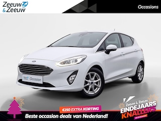 Ford Fiesta 1.0 EcoBoost Titanium | Climate Control | Parkeersensoren | Apple CarPlay/ Android Auto | Cruise Control | LED | DAB+