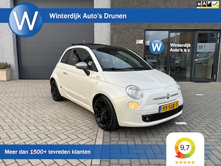 Fiat 500 0.9 TwinAir Automaat/Panodak/ParelmoerWit/NAP