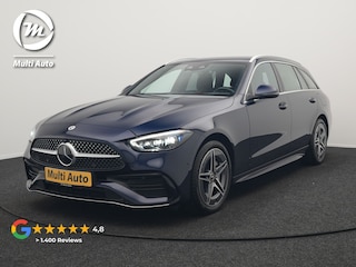 Mercedes-Benz C-klasse Estate 300 e AMG Line Plug In Hybrid 313pk Dealer O.H. PHEV | Adaptive Cruise | Head Up | Camera | Digital LED | Bi Color Lederen Sportstoelen Verwarmd | Apple Carplay | Sfeerverlichting | Virtual | Navigatie | DAB |
