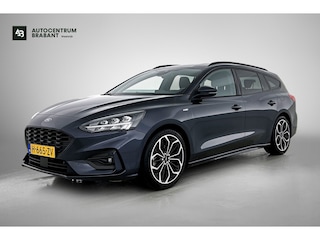 Ford Focus Wagon 1.0 EcoBoost ST Line Business (STUUR-/STOELVERWARMING, TREKHAAK, CARPLAY, PDC, CLIMA, NAVI, GOED ONDERHOUDEN)