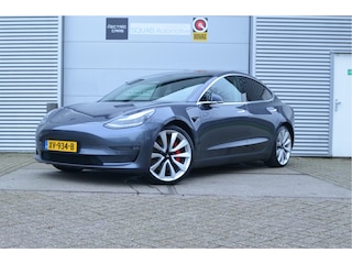 Tesla Model 3 Performance AWD 75 kWh Enhanced AutoPilot (twv 3.800,-), extra scherm achterin