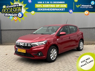 Dacia Sandero 1.0 TCe 100pk ECO-G Expression + extra's | Airconditioning | Navigatie by app | Camera | Dode hoek detectie