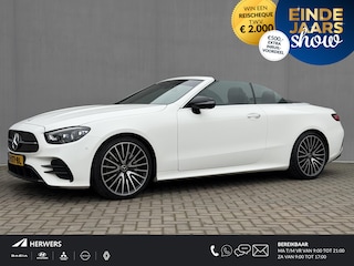 Mercedes-Benz E-klasse Cabrio 200 AMG Line / Burmester / Matrix / Nekverwarming / elektr. Stoelen + Memory / 360 Cam / BENZ Parfumering / Dashcam /