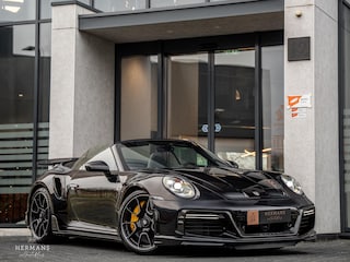 Porsche 911 Cabrio 3.8 Turbo S / TechArt / Org. NL / 1st Owner / Ceramic / Burmester / Carbon