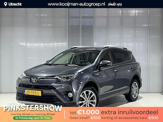 Toyota RAV4 2.5 Hybrid AWD Executive | Trekhaak | BSM| Leer | All season banden | Dealer onderhouden |