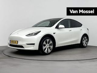 Tesla Model Y RWD 58 kWh 238PK | Navigatie | Lederen Bekleding | 19'' Wielen | Panoramadak | Afneembare Trekhaak | All-Season banden