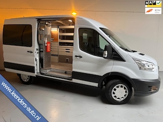 Ford Transit Servicewagen 2.0 TDCI 130pk euro6 L2H2 Trend Sortimo Inrichting Victron v230 Standkachel Trekhaak RIJKLAARPRIJS!